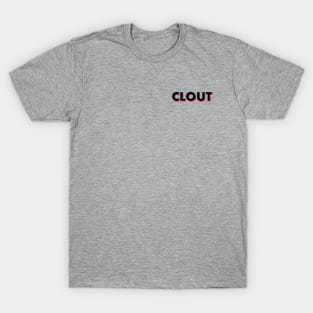 Clout Glitch Black Small T-Shirt